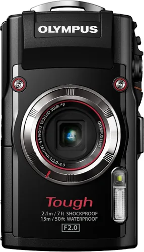 Vista 2 de Olympus Cámara digital impermeable TG-3 de 16 MP (negro) - Versión internacional (sin garantía)