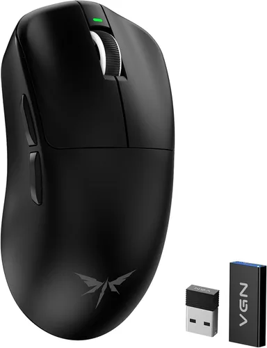 Vista 13 de VGN F1 Pro Max Lightspeed - Ratón inalámbrico para juegos con modo dual 2.4G/cable Type-C - Sensor 25K - 26,000 DPI - 55g de peso ligero - 6 botones