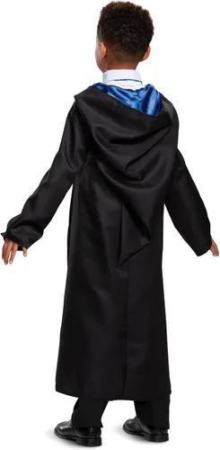 Vista 2 de Bata de Harry Potter, batas oficiales de Hogwarts Wizarding World, accesorio clásico de disfraz para niños, Ravenclaw, L (10 - 12)