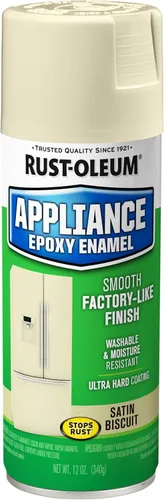 Vista 16 de Rust-Oleum 7882830 - Pintura en aerosol de epoxi para electrodomésticos, 12 onzas, color almendra