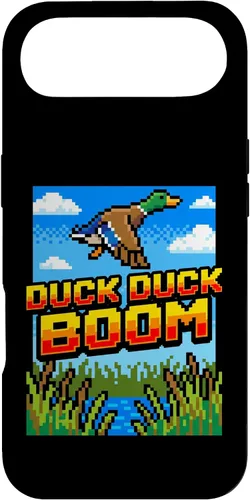 Vista 27 de Funny Duck Hunting Pixel Art Retro Gamer 8-Bit Arcade Boom Caso para iPhone 16