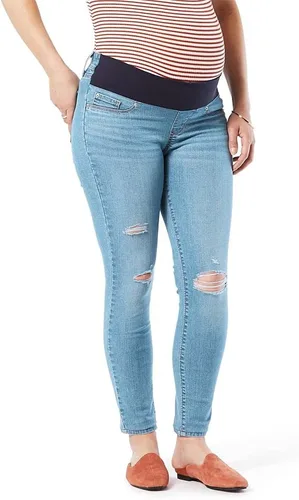 Vista 14 de Signature by Levi Strauss & Co. Gold Label Jeans ajustados de maternidad (Nuevo) Mission Hill (Trama)