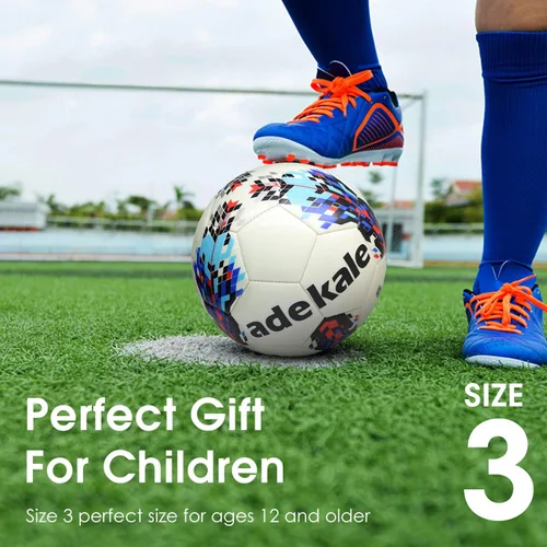 Vista 6 de Balón de fútbol que brilla en la oscuridad tamaño completo 3/4/5, accesorios de fútbol deportivo, juguetes de regalo para niños de 8 a 12 años