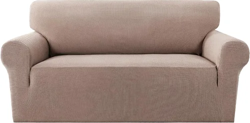 Vista 11 de MeilleMaison Funda elástica para silla reclinable, funda para sofá de 1 pieza con parte inferior elástica, lavable, protector de muebles Negro
