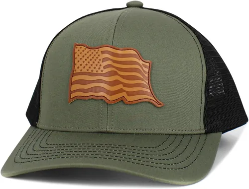 Vista 27 de KBETHOS Tactical Operator Collection USA Fishing Mesh Ballcap Flag Patch America Outdoors Trucker Baseball Cap
