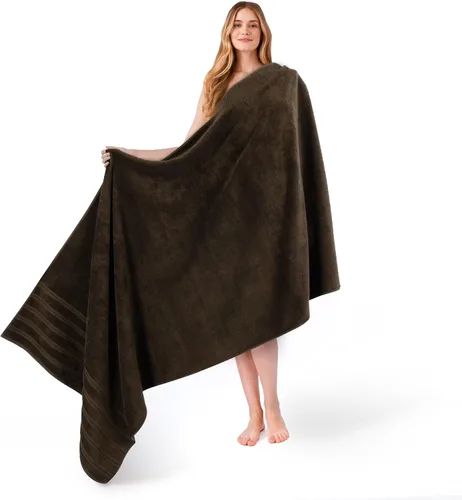 Vista 128 de American Soft Linen - Juego de toallas de 3 piezas, 1 toalla de baño, 1 toalla de mano y 1 toalla pequeña, 100% algodón turco para baño, juego