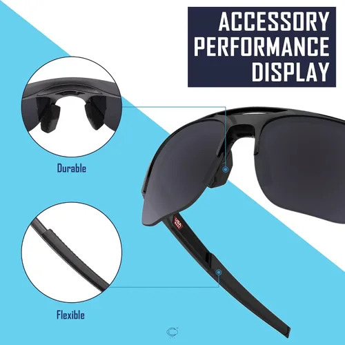 Vista 6 de SAUCER Almohadillas de repuesto para gafas de sol Oakley Mercenary OO9424