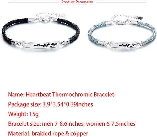 Vista 7 de Pulseras para parejas