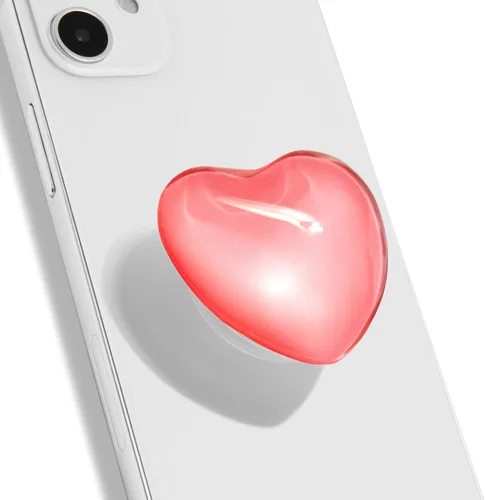 Vista 10 de OnTheGrip Compatible con Magsafe Magnético Lindo Diseño de Corazón de Vidrio Plegable Soporte de Teléfono Móvil de Agarre para Smartphone Tablet