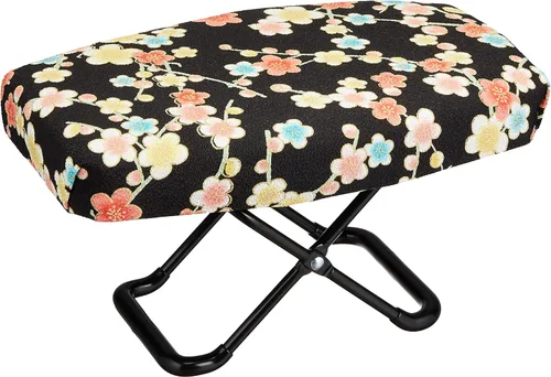 Vista 11 de Rei Seiza - Silla plegable, portátil, tamaño espacioso, arabesco