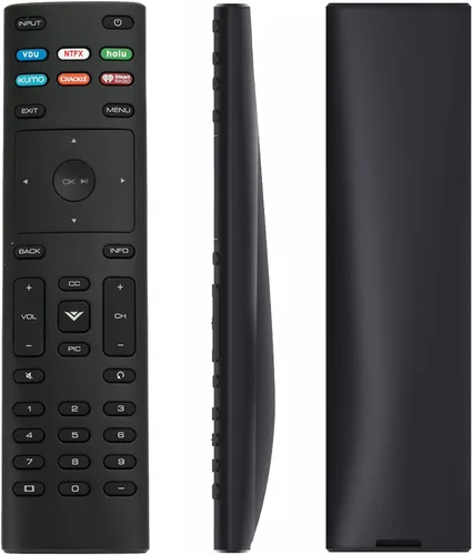 Vista 5 de XRT136 Control remoto universal para TV inteligente Vizio D24f-F1 D32f-F1 D43f-F1 D50f-F1 P75-E1 E43-E2 E50-E1 E50x-E1 E55-E1 E55-E2 E60-E3 E60-E6