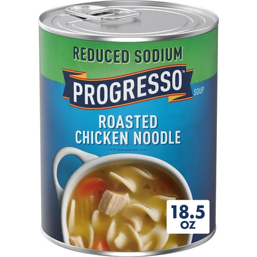 Vista 11 de Progresso Caldo de Maíz con Pollo, Sopa enlatada reducida en sodio, lata de 18.5 oz