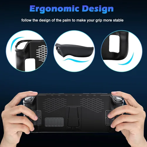 Vista 6 de Funda para cubierta de vapor funda protectora compatible con cubierta de corriente funda protectora de poliuretano termoplástico con soporte a