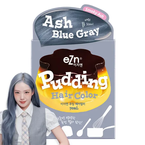 Vista 25 de eZn Tinte para el cabello con pudín (beige ceniza) - Tinte coreano