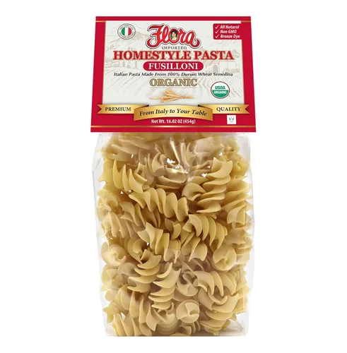 Vista 13 de Flora Fine Foods Pasta casera orgánica (Fettuccine de huevo casero)