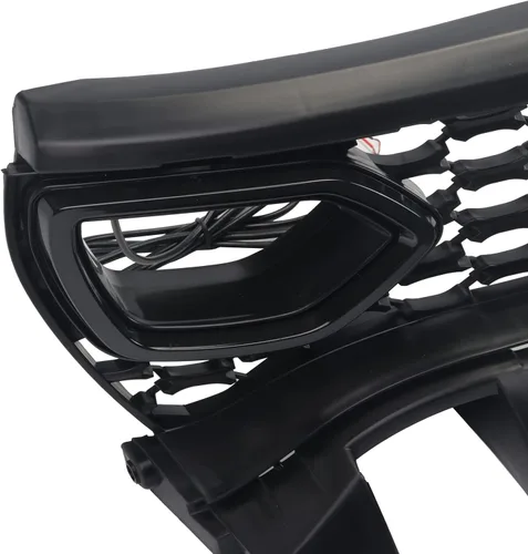 Vista 6 de Rejilla Compatible con 2015 2016 2017 2018 2019 2020 2021 2022 Dodge Charger SRT/Scat Pack, Rejilla de Parachoques Delantera Negra con Luces LED