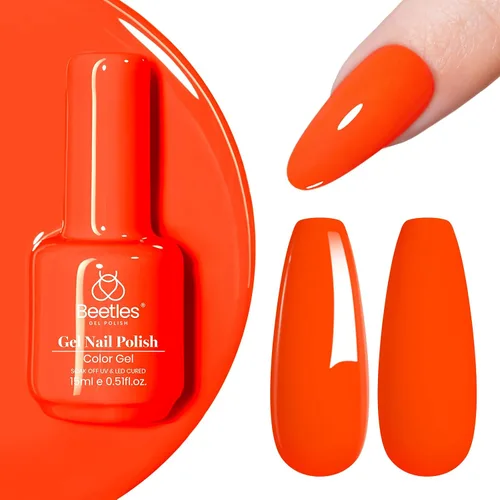 Vista 79 de Beetles - Esmalte de uñas en gel, 1 unidad de 0.5 onzas fluidas (15ml), extracción por remojo, arte de uñas, estética de manicura, bricolaje, curado