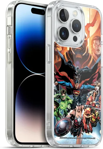 Vista 10 de Head Case Designs Funda de gel con licencia oficial de la Liga de la Justicia DC Comics #10 Darkseid War Comic Book Cover