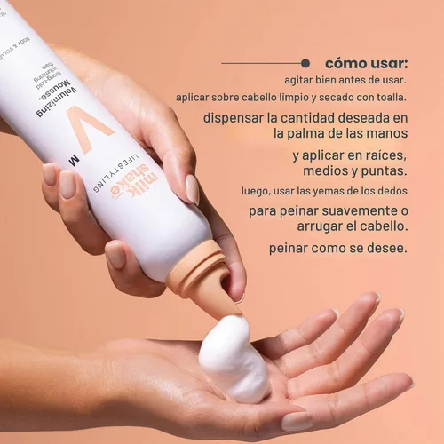 Vista 6 de milk_shake Espuma voluminizadora Espuma voluminizadora de agarre fuerte