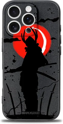 Vista 53 de SIMPLYMDRN Funda delgada para iPhone 12 Pro Max, diseño de guerrero, funda genial para hombres, funda de soldado de combate, delgada y flexible