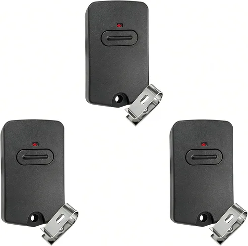 Vista 7 de RB741 para mando a distancia Mighty Mule Gate, 318 MHZ (paquete de 2) 9 Dip FM135 Gate Transmitter for MM371W MM572W etc. Compatible with GTO Gate