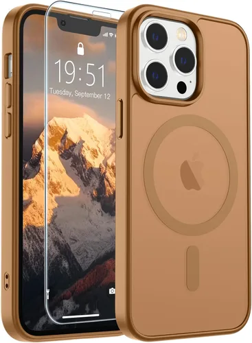 Vista 210 de SUPFINE Funda magnética para iPhone SE 2022 (3ª)/2020 (2ª), iPhone 8 (compatible con MagSafe) (protección contra caídas de grado militar), funda