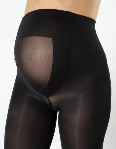Vista 3 de Calzitaly - Medias de maternidad opacas - Medias de embarazo para mujer S M L XL