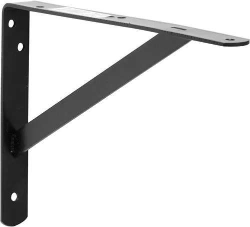 Vista 7 de Decko Products 49138-10 - Soporte de estante resistente, 8.5 x 11.25 pulgadas, paquete de 10, color negro