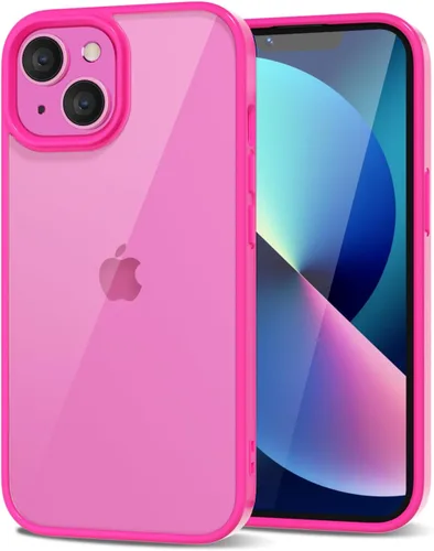 Vista 160 de LoeoeL para iPhone 8 Plus/ 7 Plus Funda Transparente, Funda Híbrida de Teléfono [Plástico Duro y Parachoques de Silicona Suave] Cubierta Protectora