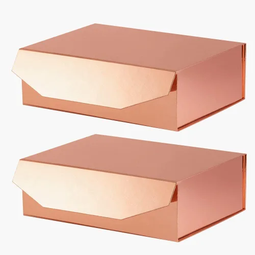 Vista 15 de 1 paquete de caja de regalo negra con tapas, pequeña de 12 x 8 x 2.7 pulgadas, cajas de regalo para ropa, cajas de regalo para camisas con cinta
