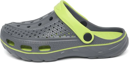 Vista 2 de INMINPIN Zuecos de jardín para hombre y mujer, sandalias de playa para piscina, sandalias de agua con cómoda plantilla de soporte de arco