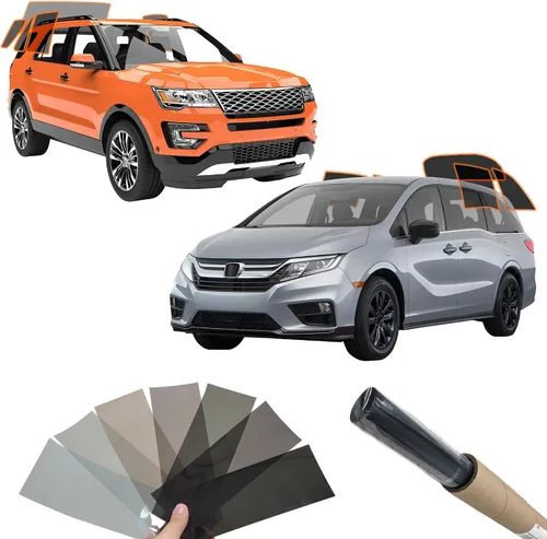 Vista 27 de MotoShield Pro – Tinte de cerámica de calidad superior, precortado, para todos los vehículos con control de calor superior, bloquea el 99% de rayos