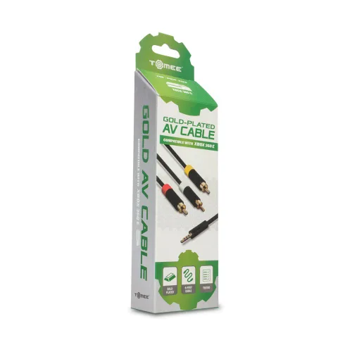 Vista 2 de Tomee Gold-Plated AV Cable for Xbox 360 E