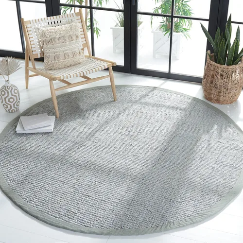 Vista 22 de SAFAVIEH Colección de fibra natural - Alfombra decorativa de yute, 2 x 3 pies, color gris, hecha a mano, ideal para áreas de alto tráfico