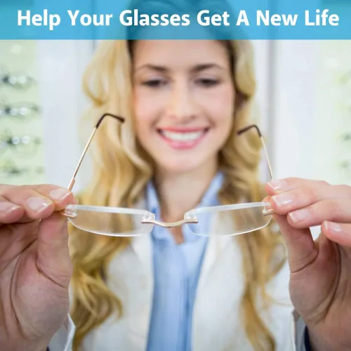 Vista 3 de Kit óptico de lentes sin marco, siluetas de marco de gafas, alicates para gafas, alicates para gafas, alicates profesionales, juego de alicates