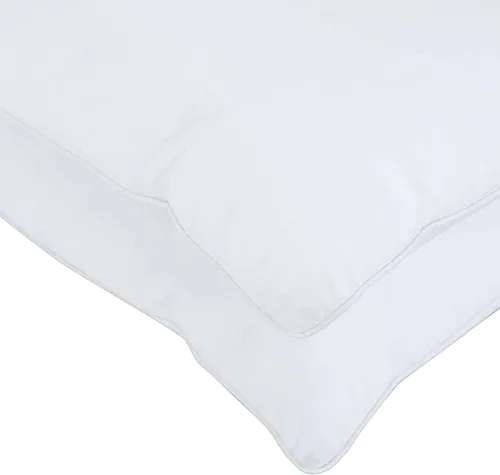 Vista 5 de GOLD TEXTILES Almohadas blancas (paquete de 12) – 20 x 28 pulgadas de polialgodón T-250 almohada de cama – Almohadas suaves de forma rectangular