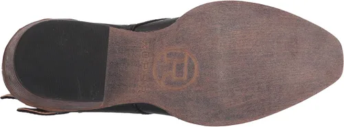 Vista 4 de ROPER Willa Bordado Snip Toe Casual Botas Tobillo Tacón Bajo 1-2" - Marrón