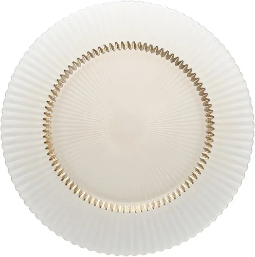 Vista 11 de Fortessa Archie - Plato de vidrio para ensalada/postre, 8.5 pulgadas, transparente