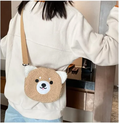 Vista 7 de Y2k - Bolso cruzado pequeño estético, estilo kawaii, bolso cruzado estético para mujer, bolso de mano, Negro -, Suave