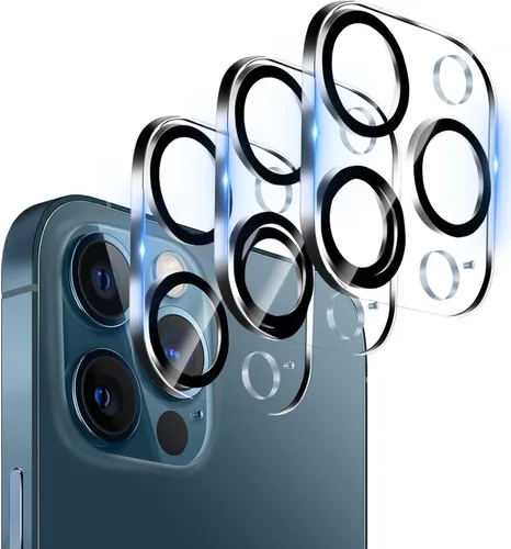 Vista 13 de Dengduoduo Paquete de 3 protectores de lente de cámara para iPhone 11 Pro de 5.8 pulgadas y iPhone 11 Pro Max de 6.5 pulgadas, vidrio templado