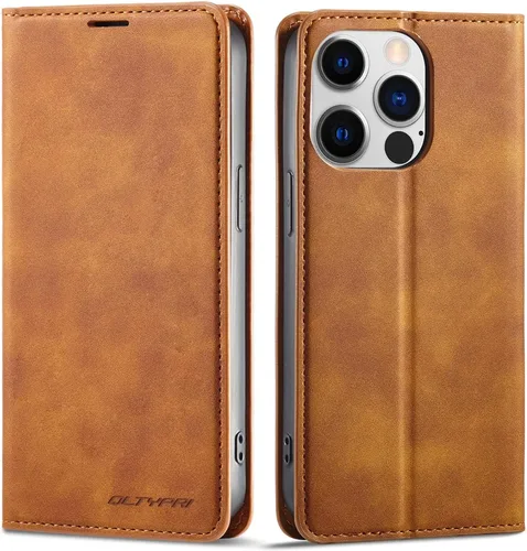 Vista 38 de QLTYPRI Funda tipo cartera para iPhone Air, 3 tarjeteros, color negro Funda de piel sintética de alta calidad, cierre magnético, soporte