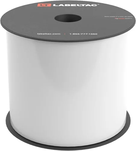 Vista 38 de Suministro de etiquetas LT4/LT4P/LTPX 0.5" x 150' Negro Print Long-Lasting Labels on Durable Water & Chemical Resistant Vinyl - Ideal for a Wide