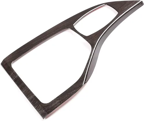 Vista 6 de YIWANG Cubierta de panel de decoración de palanca de cambios de consola central de ABS cromada para BMW X1 E84 2013-2015 Accesorios para automóvil