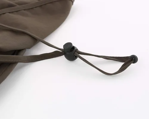 Vista 7 de Home Prefer Sombrero de sol UPF50+ de malla para exteriores, de ala ancha, con solapa para el cuello, sombrero de pesca para hombres y mujeres Verde