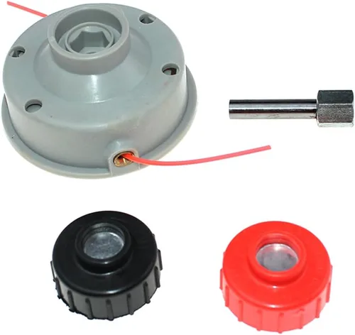 Vista 2 de Conjunto de cabezal de cuerda de recortadora con retenedor de carrete de repuesto para Homelite RYOBI Toro String Trimmer Brushcutter PN 000998265