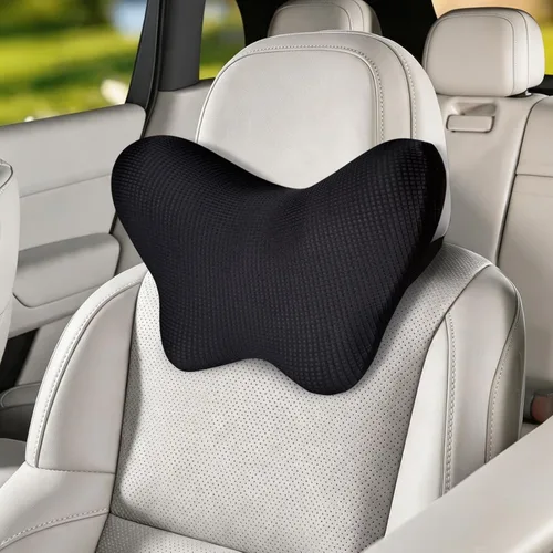 Vista 10 de Super Fit - Almohada para reposacabezas de coche, almohada para conducir Negro
