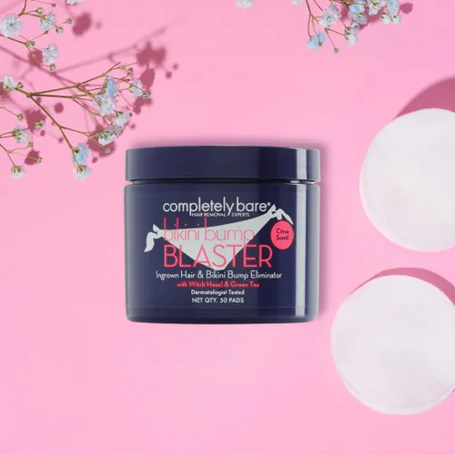 Vista 4 de completely bare Bikini bump BLASTER Eliminador de golpes de cabello encarnado y bikini - Exfoliante AHAs y BHAs