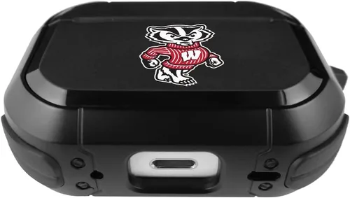 Vista 41 de Funda negra duradera para Apple AirPods Pro (1ª/2ª generación) con mosquetón - Alabama Crimson Tide
