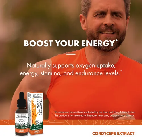 Vista 5 de Host Defense Extracto de Cordyceps - Suplemento de apoyo inmunológico y energético - Suplemento de salud renal con Cordyceps - Apoyo físico