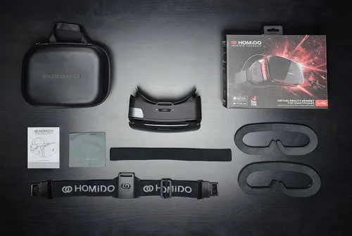 Vista 4 de Auriculares VR homido V2 para iPhone y Android